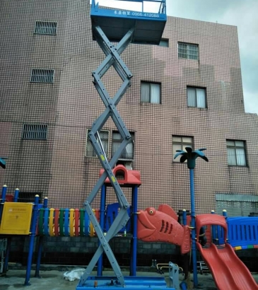 桃園高空車-安棋兒幼兒園-禾鼎高空車