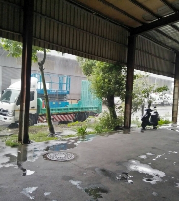 禾鼎高空車-台中高空車出租-台農鮮乳廠案場