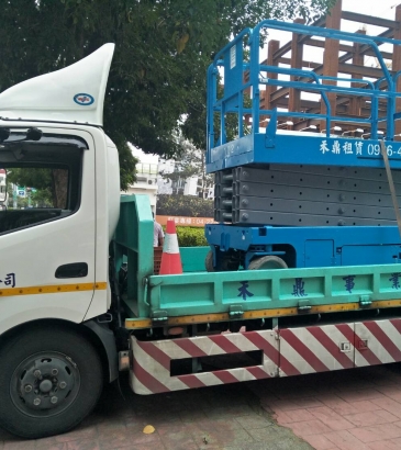 禾鼎高空車-台中高空車出租-林皇宫花園